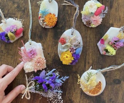 可愛いを作ろう♪路地奥のキャンドルショップでキャンドルやサシェ作り体験