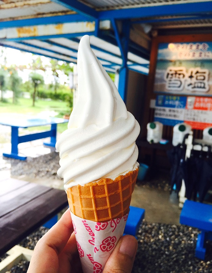 雪塩ソフトクリーム