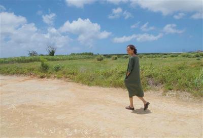 北部にある屋我地島で「オンナゴコロと秋の空。展」が開催