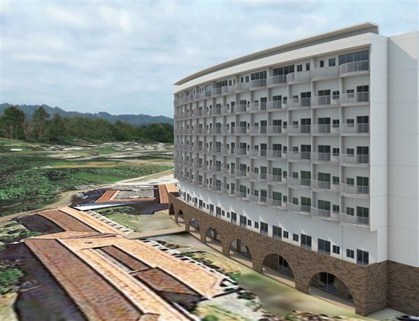 ユインチホテル南城、2017年夏に地上8階建ての新館開業！
