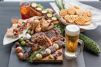 種類豊富な料理＆ドリンクが食べ飲み放題！沖縄かりゆしアーバンリゾ