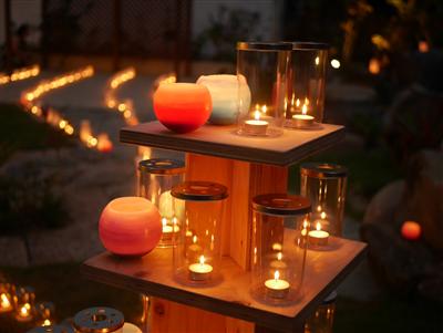 那覇セントラルホテルの中庭「ちむどんcafé「きーぬしちゃ～」で