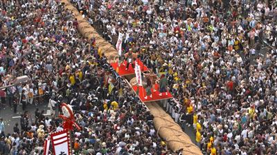 秋の風物詩！「第55回 那覇大綱挽まつり」開催