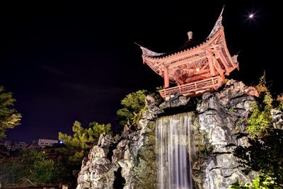 中国式庭園「福州園」がライトアップ！園内で夜市やステージも開催