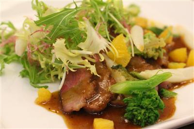 旬の果物「タンカン」をふんだんに使用したハーフランチブッフェが2