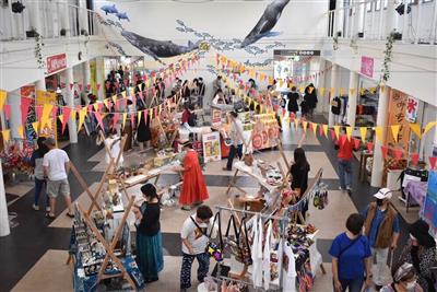 おしゃれなハンドメイドアイテムをが買える♪入場無料の手づくり自由