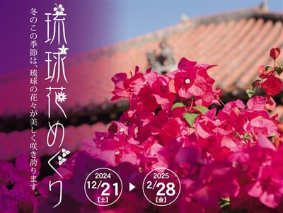 カラフルな花々に心がおどる♪「琉球花めぐり」がおきなわワールドで