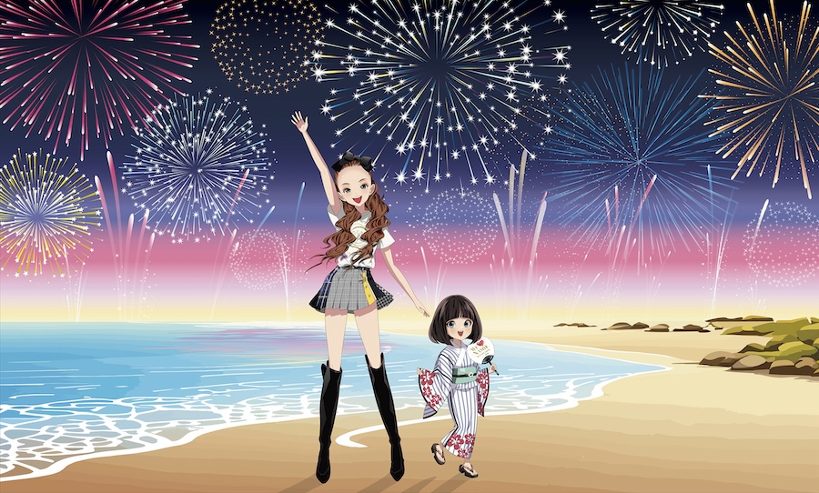 WE ♥ NAMIE HANABI SHOW support