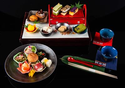 【10食限定特典あり】秋の食材たっぷりの期間限定「和フタヌーンテ