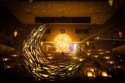 幻想的な光の展示会「MIRRORBOWLER　～TIDAMOON