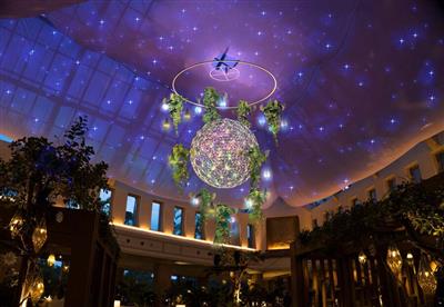 やんばるの夜の森のような空間でアートを感じる！体感型ライトアート