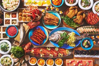 海老好きが虜になる♪ヒルトン沖縄北谷リゾートで海老を贅沢に使用し