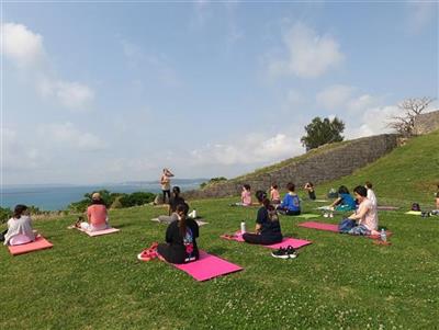 世界遺産「勝連城跡」でパワーチャージ♪太平洋を一望しながら楽しめ