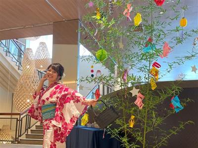 浴衣を着てホテルで和食ランチ♪ノボテル沖縄那覇で開催中の「七夕フ