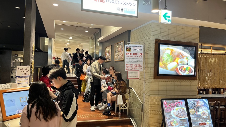 福岡パルコ店の様子