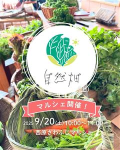 健康と環境にやさしいイベント「自然畑マルシェ」が西原さわふじマル