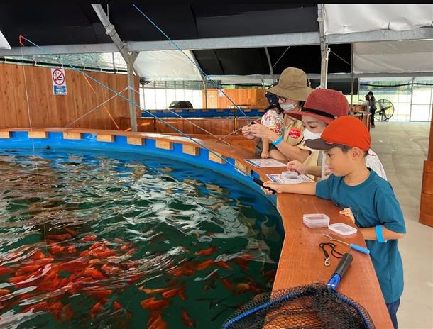 ピラニアも釣れる熱帯魚釣り