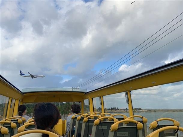 オープントップバスツアー