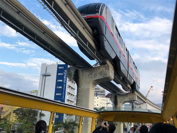 オープントップバス♪