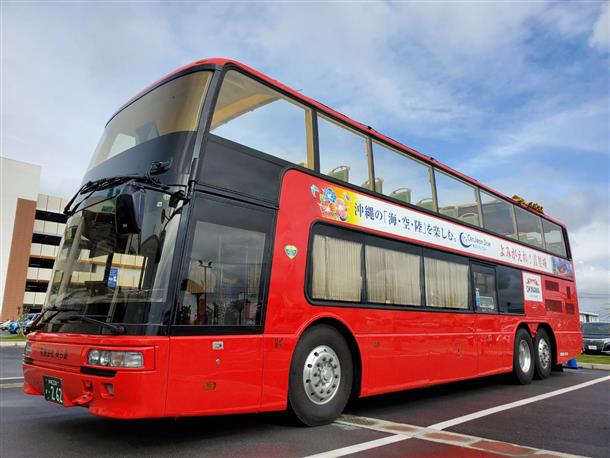 オープントップバス♪