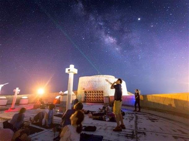 満点の星空をソムリエがご案内♪