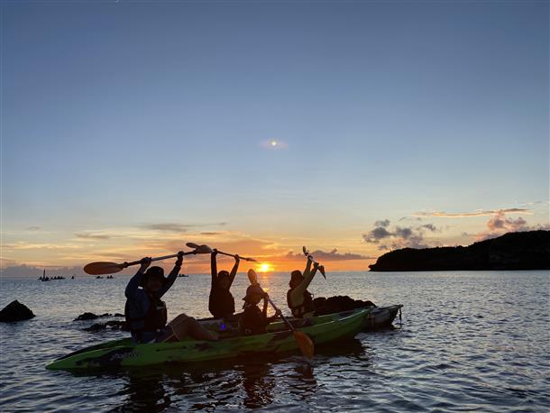 沖縄の自然を堪能