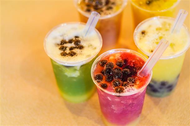 フルーツジュースでリフレッシュ！