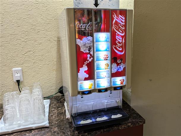 冷たいお飲み物もございます