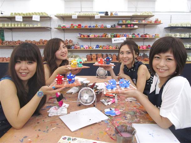 沖縄の守り神を絵付けしよう♪