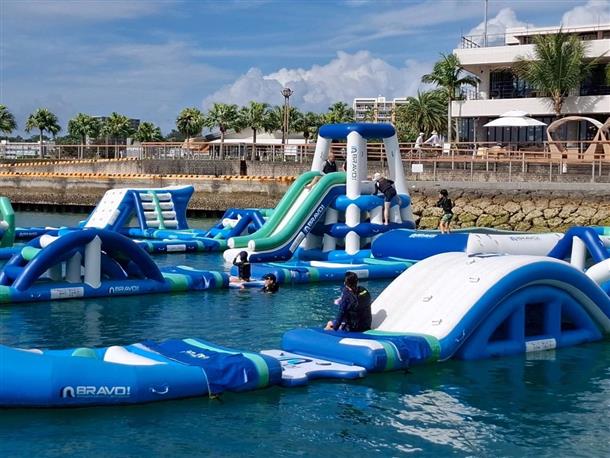 海上アスレチック