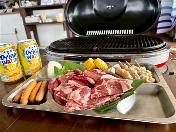 ランチはBBQ♪※ドリンクは各自購入