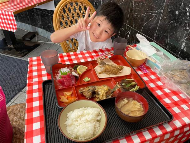 釣れたお魚はお食事OK！