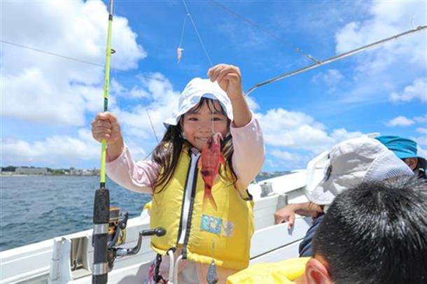 お子様の船釣りデビューに是非♪