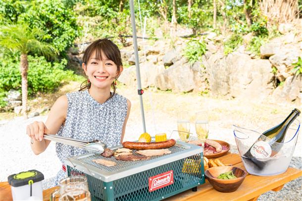 手ぶらでBBQとキャンプを楽しめる♪
