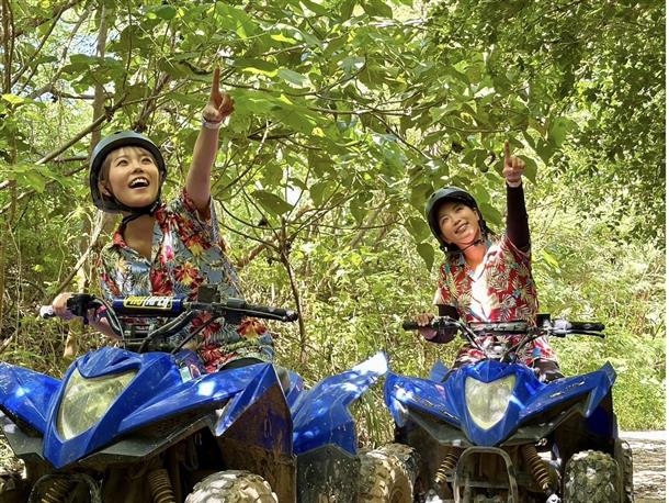 ジャングルを思いっきり楽しめる！