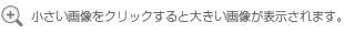 小さな画像をクリックすると大きな画像が表示されます。 