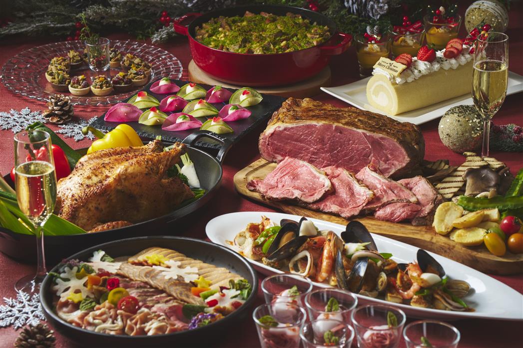 【2025☆Xmas】*ランチ* ❅ウィンターマーケット開催❅大人料金500円OFF！！ローストチキンや特製ローストビーフも食べ放題♪　※当日13時まで予約OK
