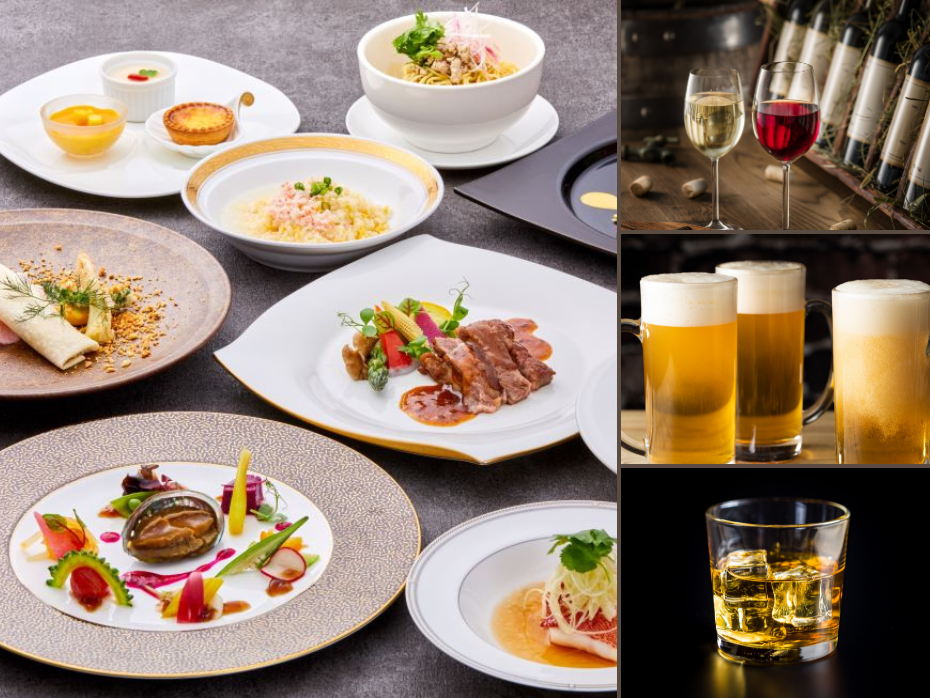 【平日限定プラン】桃翠スペシャルディナーコース＆120分飲み放題付き※当日11時まで予約OK