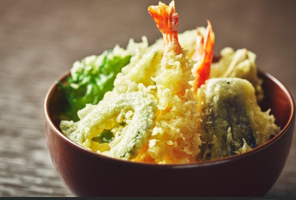 「雲海」 土・日限定　天使海老と県産野菜の天丼　通常2,938円⇒2,300円 　