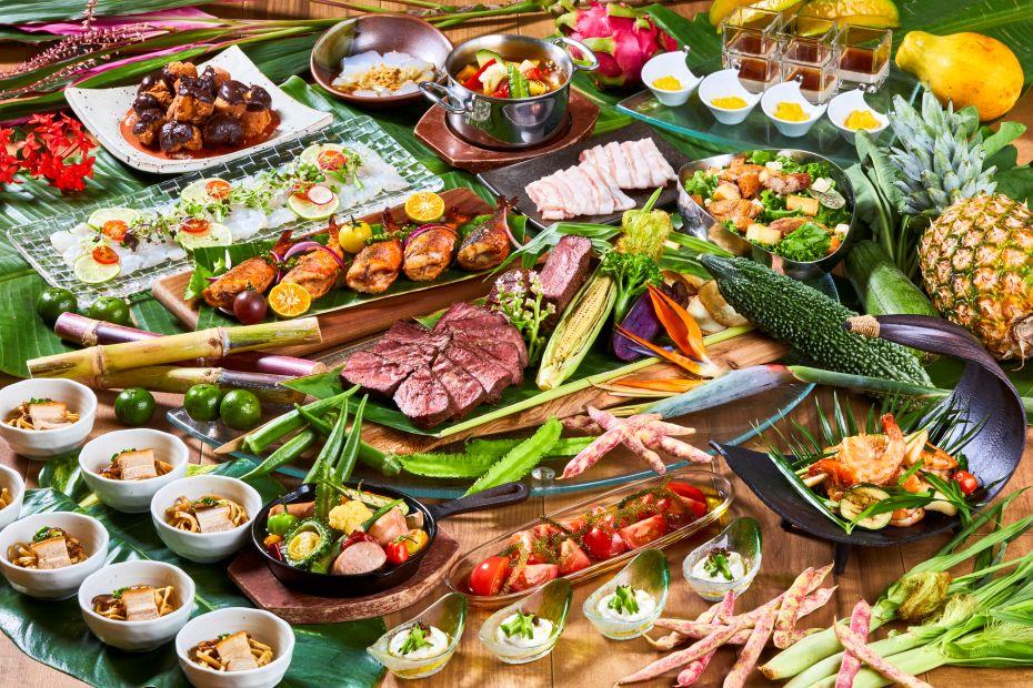 ＼ビール&泡盛飲み放題が無料／豪華ディナーブッフェ！