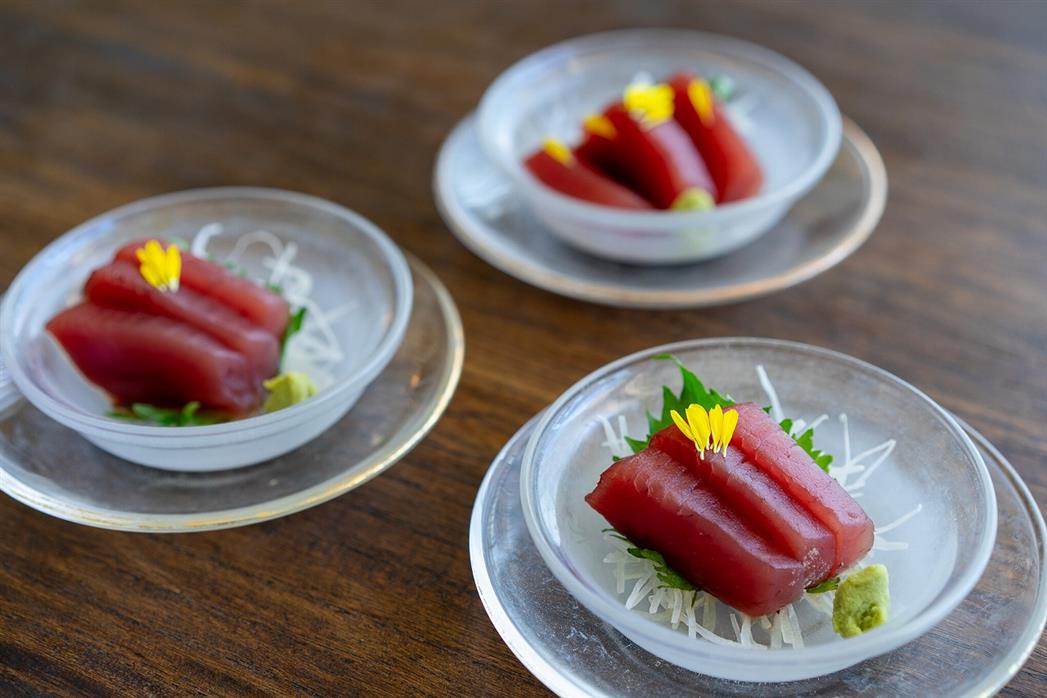 県産鮪の御造り