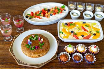 ホテル自家製スイーツ