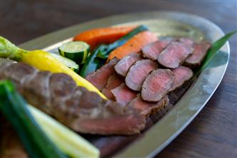 低温調理のローストビーフ