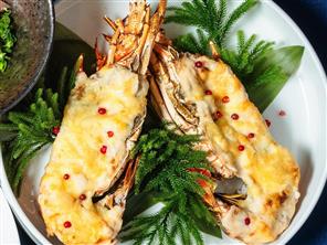 ロブスター ホワイトソースチーズ焼き