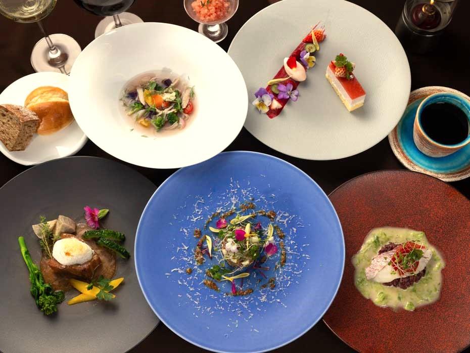 【祝☆第9回アワード・特別部門】県産食材×フレンチ料理の新感覚フルコースディナー「琉球フレンチコース」ちゅらとく限定でドリンク1杯サービス♪＼3月4月限定★大人6名以上のご予約で幹事様1名無料！／駐車場無料・個室室料無料・アニバーサリープレート無料