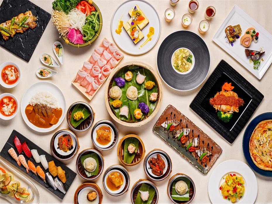 4月～5月飲茶と寿司＆あぐーしゃぶしゃぶも食べ放題のランチブッフェ！ちゅらとく限定プラン「オリジナルハーブティー付き」♪