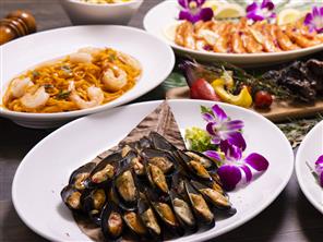 バター香るムール貝のガーリック焼き