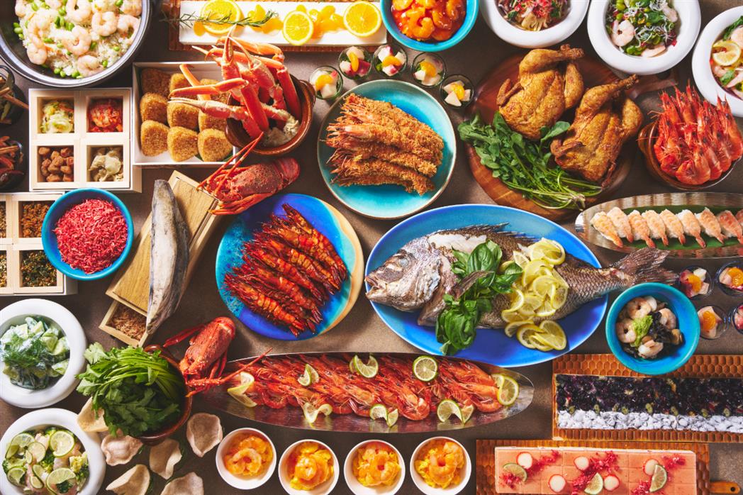 【ランチ20％OFF】＼3週間前までのご予約で早期割引／毎年大人気！至福の海老づくしビュッフェ開催♪土日祝はカニも楽しめます♪