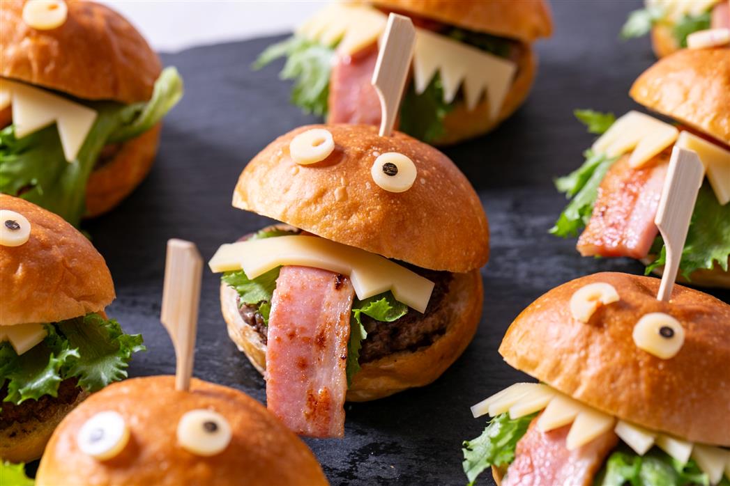 ハロウィンスタイルバーガー