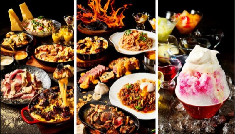 【父の日ビュッフェ】＼20%OFF+ギフト付き／～目覚めよ食欲、うまいは正義だ！「背徳のミートフェア」～とろける肉の旨味とクリーミーなコクを掛け合わせた、満足感あふれるメニュー！洋食に中華・アジアン料理も♪さらに海鮮丼も食べ放題！※当日11時まで予約OK　大人の方に次回使える1,000円ディスカウント券付きで更にお得‼
